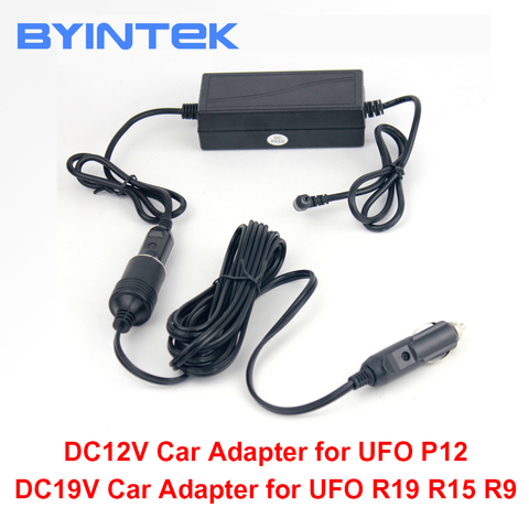 BYINTEK-adaptador de corriente para coche, voltaje DC12V/19, 19 V para UFO R15 R19 U50 y 12V para UFO P12 P20 U30 ► Foto 1/6