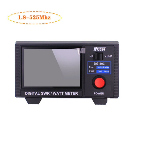 Nissei-DG-503 Digital SWR/WATT, 1,6-60MHz/125-525MHz para Radios bidireccionales, walkie-talkie, transceptor móvil ► Foto 1/6