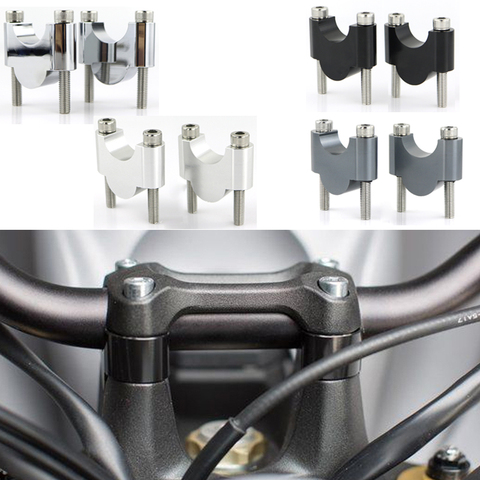 Elevador de grasa para manillar de coche, elevador de montaje de aluminio palanca CNC de motocicleta, para Honda CB500X NC700X NC750X 22mm 7/8