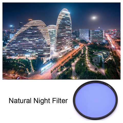 Filtro de noche Natural, lente de cristal óptico multicapa para estrella del cielo nocturno, 46mm, 86mm, 49mm, 52mm, 58mm, 62mm, 67mm, 72mm, 77mm, 82mm ► Foto 1/6