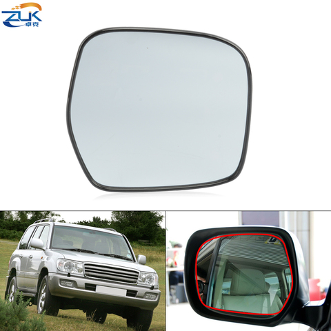 ZUK-lente de espejo retrovisor de Exterior, cristal sin función de calefacción, para Toyota Land Cruiser 100, 1998-2007, 4700 ► Foto 1/6