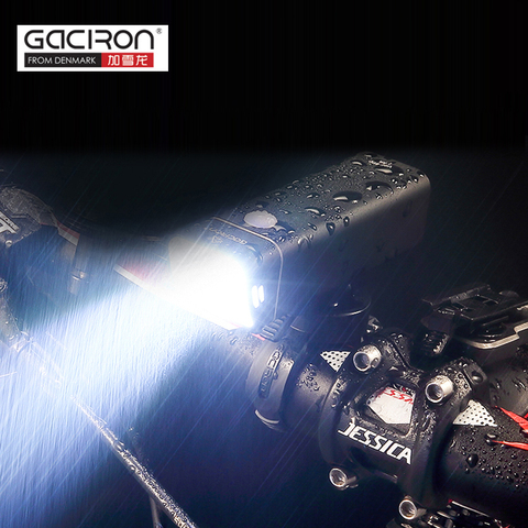 Gdcron, Faro de bicicleta, luz intermitente, luz delantera de bicicleta, linterna 400 600 800Lumen LED, recargable por USB ► Foto 1/6