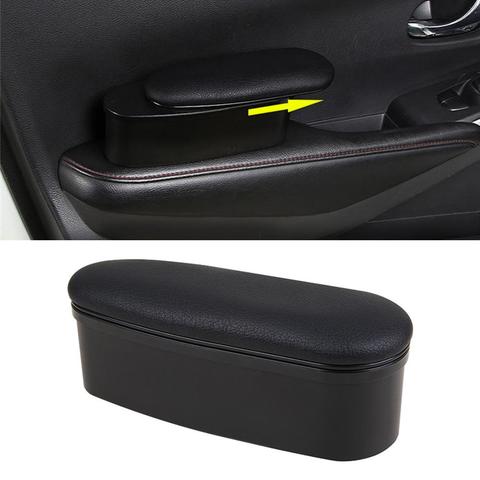 Reposabrazos de cuero para puerta de coche, reposabrazos ergonómicos de almacenamiento, piezas interiores de coche, brazo, codo, brazo de soporte, almohadilla elevada 30 ► Foto 1/6