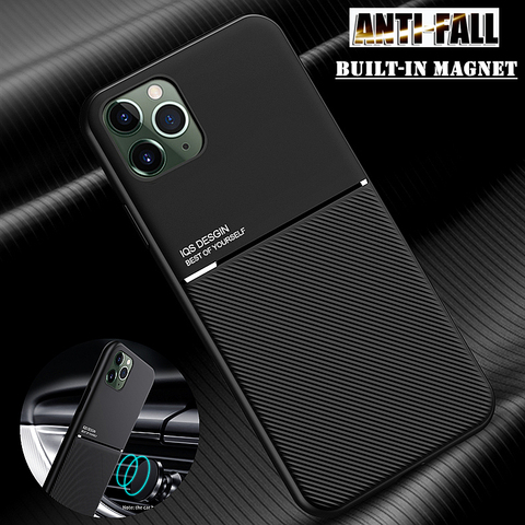 Funda magnética antigolpes para iPhone, carcasa de TPU para iPhone 11, 12 Pro, XS, Max, Mini, 8, 7, 6S, 6 Plus, XR, X, 5S, 5, 2022 ► Foto 1/6