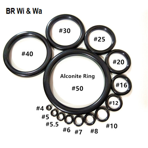 BR Wi & Wa-caña de pescar con anillo de alconita, guía de barra de anillo de alconita, varilla de reparación DIY para construcción ► Foto 1/6