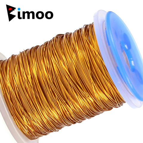 Bimoo-señuelo de alambre de cobre para ninfas, accesorio de 0,2mm, 12 colores, atado de moscas, Material de señuelo pesado para ninfas, cobre John Streamers, zumbadores de doblaje ► Foto 1/6