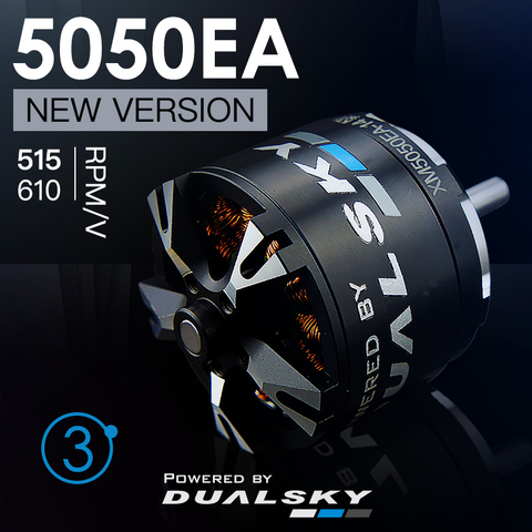 Dualsky-Motor sin escobillas XM5050EA para avión teledirigido 70E, 515KV, 610KV, Nueva Versión ► Foto 1/1