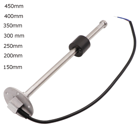 Sensor de nivel de combustible para bote auto, indica entre 0 ~ 190 ohm, con 150 200 250 300 350mm, envío de unidad desde almacén rus ► Foto 1/6