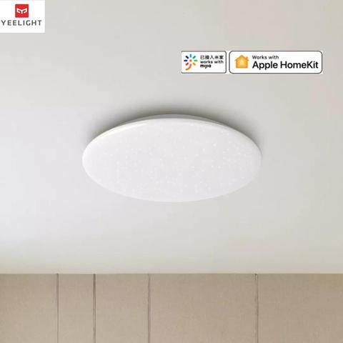 2022 nuevo Xiaomi mijia Yeelight YLXD42YL versión de actualización 480mm luz de techo LED inteligente soporte Apple HomeKit Control inteligente ► Foto 1/6