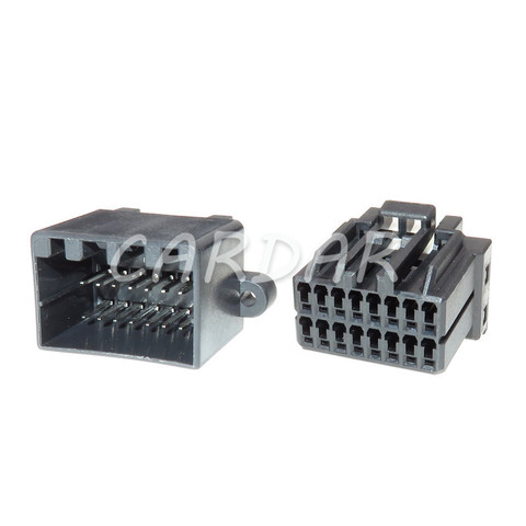 1 Set 16 Pin 175966-2 automotriz PCB eléctrico hembra automotriz conector de arnés de cableado para Honda ► Foto 1/6