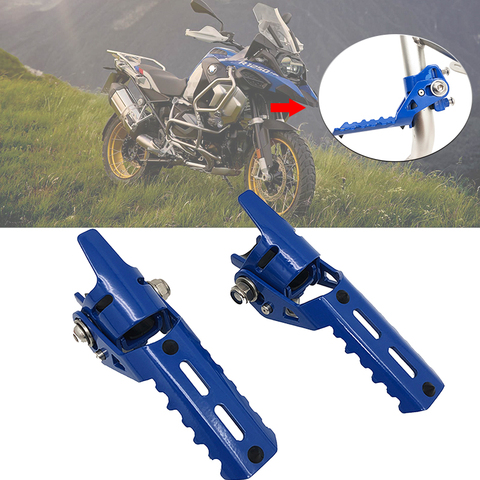 Para BMW R1250GS R 1250 GS adv-aventura LC 2022 de 2022 de la autopista frente conductor reposapiés pie clavijas Pedal de apoyo de apoyapiés ► Foto 1/6