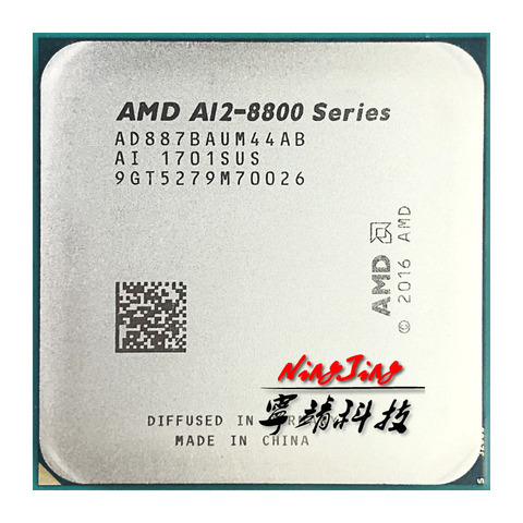 AMD-procesador A12-Series A12 8870B CPU Quad-Core, 3,7 GHz, AD887BAUM44AB, enchufe AM4 ► Foto 1/1