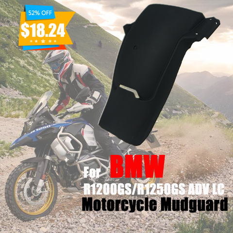 Para BMW R1250GS R1200GS ADV-LC R1250 R1200 GS 2013-2022 trasero de la motocicleta cubierta de guardabarros extensión guardia Splash abrazador de llantas ► Foto 1/6