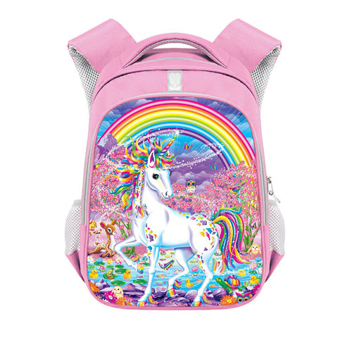 Unicornio Mochila para Niñas niños Animal Bolsa cartable enfant Bolsos de Escuela Los Niños Bolsa de Kindergarten mochila Niños de la Historieta de Kawaii ► Foto 1/6