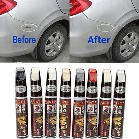 Coche para arañazos en pintura pluma de la reparación arreglar Auto Color profesional abrigo elegante pintura toque eliminador y reparador de arañazos polaco жидкая кожа ► Foto 1/6