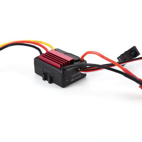 Controlador de velocidad eléctrico ESC multifunción, Motor 35A sin escobillas, diseño delicado, para coche teledirigido 1/18 1/16 Accesorios de Motor ► Foto 1/6