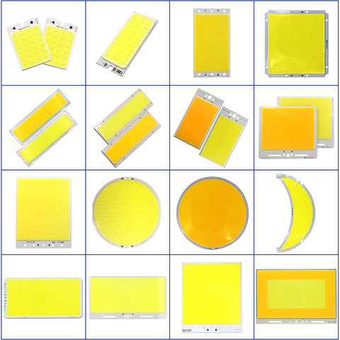 Panel de luz LED COB de 12V, lámpara de 2W-300W, Chip de diodo emisor, placa Led para iluminación interior y exterior, bombillas de coche, bricolaje ► Foto 1/6