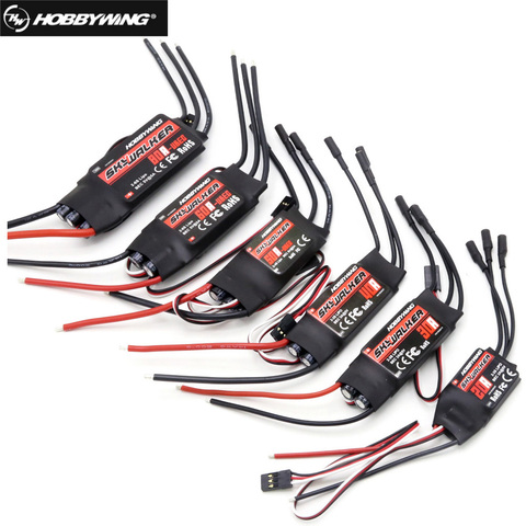 Controlador de velocidad ESC sin escobillas Hobbywing SKYWALKER Series 2-6S 12A 15A 20A 30A 40A 50A 60A con UBEC para cuadricóptero RC ► Foto 1/6