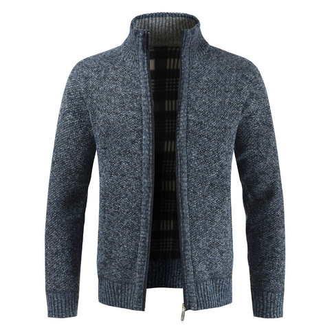 Suéter de lana gruesa para hombre, Chaqueta de punto informal, M-4XL, MY273 ► Foto 1/6