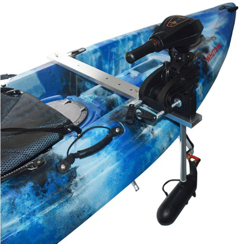 Kit de montaje de Motor de curricán de pesca en Kayak, Motor de barco marino en canoa, soporte de tablero de bloque de Motor-Deluxe y fuerte ► Foto 1/6