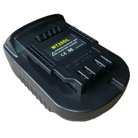 Adaptador de batería Mt20Dl para Makita 18V Bl1830 Bl1860 Bl1815 batería de iones de litio para Dewalt 18V 20V Dcb200 batería de iones de litio ► Foto 1/6