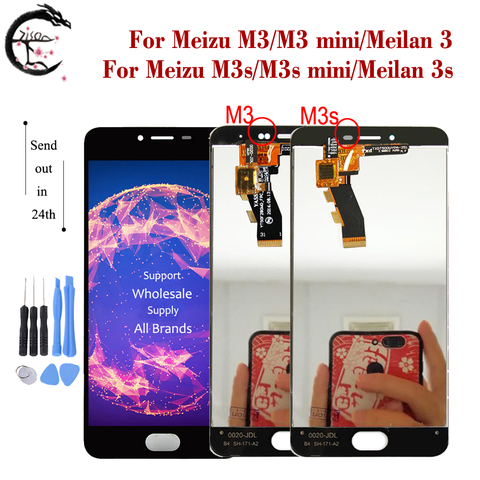 Pantalla LCD para Meizu M3s M3, montaje de digitalizador con pantalla táctil M3s mini, Meilan 3 3s, repuesto de pantalla LCD ► Foto 1/6