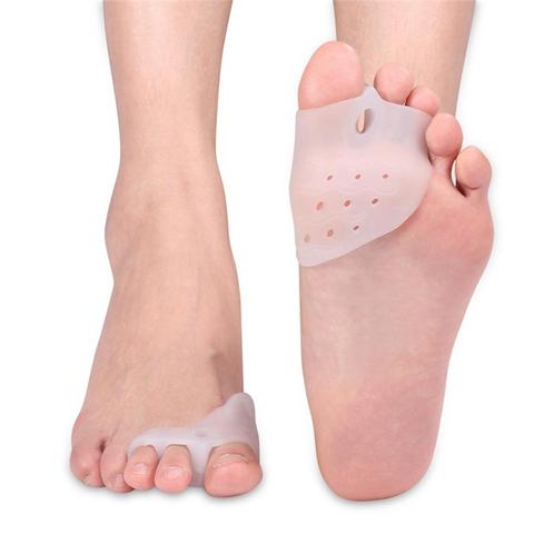 2 uds Gel cuidado de los pies herramienta de juanete Corrector hueso del dedo gordo del pie Protector enderezadora Hallux Valgus Toe esparcidor pedicura Corrector Hallu ► Foto 1/6