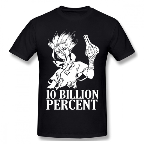 El dr. Stone Senku Ishigami Tsukasa Post apocalíptico Anime camisetas para hombres esencial gracioso cuello redondo Camiseta de algodón 2022 ► Foto 1/6