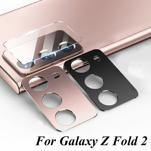 Protectores de pantalla de Metal para lente de cámara, funda protectora antiarañazos para Samsung Galaxy Z Fold 2 5G ► Foto 1/6