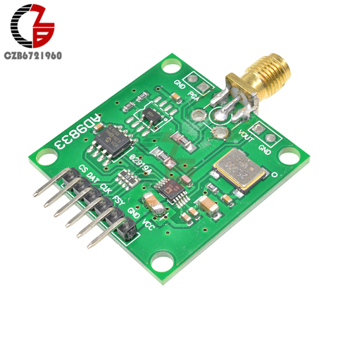 Módulo generador de señal AD9833 DDS 2,3 V-5,5 V 25MHz triángulo generador de frecuencia de onda sinusoidal amplificador de alta velocidad filtro de paso bajo ► Foto 1/6