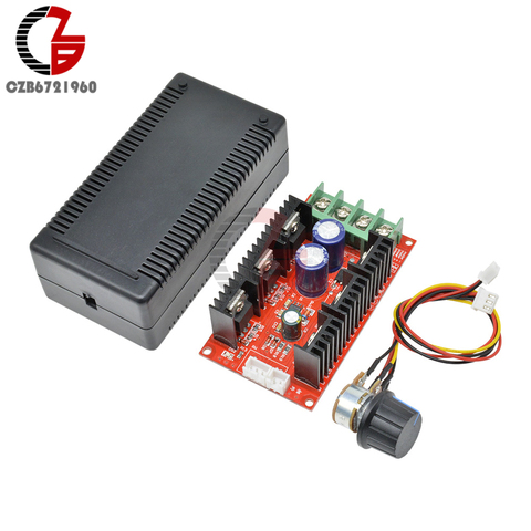 Regulador de voltaje de 2000W 40A, regulador de velocidad de ventilador de coche controlador de velocidad del Motor de CC 24V DC 12V PWM HHO RC, Control de potencia de arranque suave ► Foto 1/6