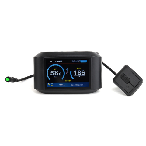 Indicador de pantalla LCD con Bluetooth para bicicleta eléctrica Bafang BBS01 BBS02 BBSHD e-bike, conversión de 36V, 48V, 52V y 60V, 750C ► Foto 1/5