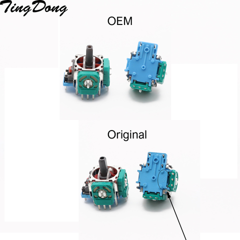 Módulo de eje de Joystick OEM 3D Original, repuesto de Sensor analógico para Playstation4, mando PS4, 2 uds. ► Foto 1/5