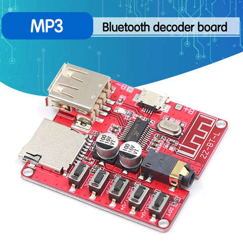 Placa decodificadora Bluetooth 4,1, amplificador de altavoz para coche, placa de circuito modificada, MP3 ► Foto 1/6