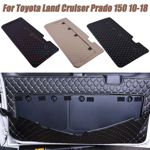 Tapete para puerta trasera de maletero de carga, tapete para puerta trasera de maletero, tapete para suelo, alfombra, almohadilla de barro, bandeja de patada para Toyota Land Cruiser Prado 150 2013-2022 ► Foto 1/5