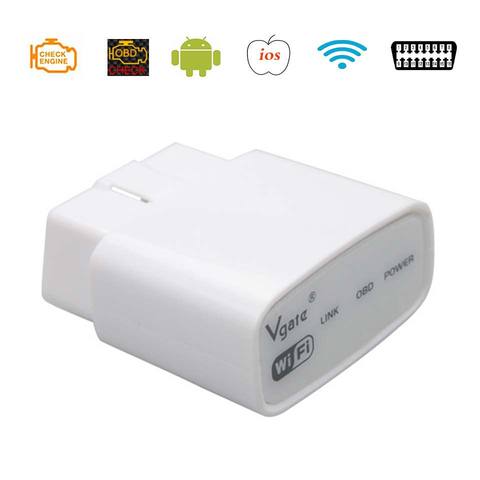 Original Vgate ICar Wifi OBD2 escáner ELM327 herramientas de diagnóstico de coche ELM 327 código OBDII lector herramienta de escaneo para Android/iOS/PC ► Foto 1/6