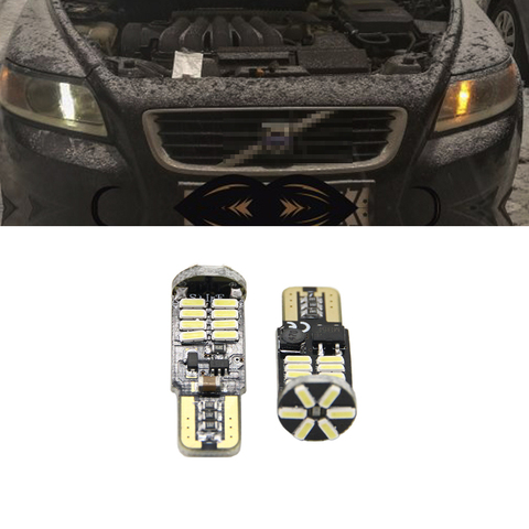 Canbus T10 W5W SMD 4014 22LED coche cuña de luces de estacionamiento Luz Para Volvo S60L S80L XC90 C70 V40 V50 V60 XC60 S40 S60 S80 ► Foto 1/5