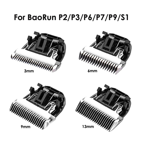 Boquillas de cuchilla para cortar el pelo de las mascotas, cortador de acero, cuchillos de cerámica, cabezal de repuesto para P2, P3, P6, P7, P9, S1 ► Foto 1/6