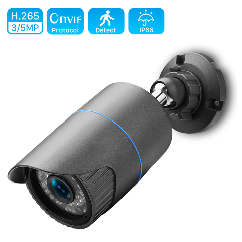 XMEye-cámara de seguridad IP de 2MP, 3MP, 5MP, POE, 48V, red de Metal, videovigilancia, 1080P, visión nocturna, CCTV, para exteriores ► Foto 1/6