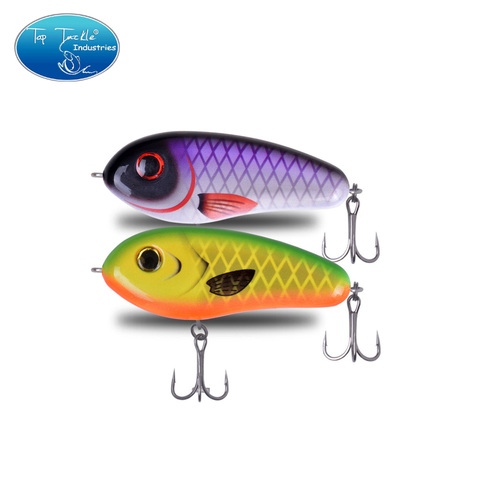 Envío libre aparejos de pesca al por mayor señuelo Jerk Bait LITTLE DARLING 80mm-con 2 ganchos ► Foto 1/5