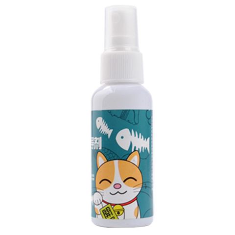 Juguete de entrenamiento de mascotas en Spray para hierba gatera, 50ml, orgánico, Natural, saludable, gatito, menta, juguete divertido para rascar ► Foto 1/6