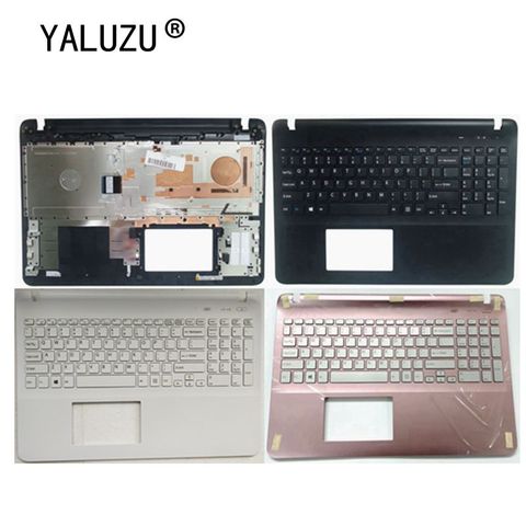 YALUZU-teclado para ordenador portátil, cubierta reposamanos sin retroiluminación para Sony VAIO FIT15 SVF152 SVF153 SVF15E ► Foto 1/6