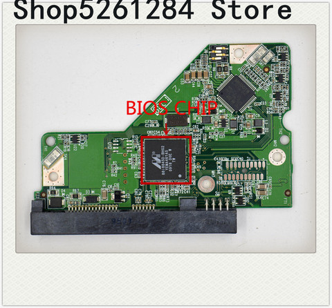HDD PCB tablero lógica 2060-701537-004 REV 2060 701537 004 / 2061-701537-U00 para WD 3,5 disco duro SATA de datos de reparación recuperación ► Foto 1/3