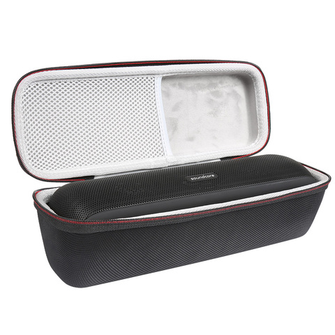 Funda protectora EVA dura para altavoz Anker Soundcore Motion, bolsa portátil con bolsillo de malla, color negro, nueva ► Foto 1/6