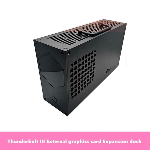 Thunderbolt 3 caja de gráficos Thunderbolt III tarjeta gráfica externa gráficos expansión Dock Docking Station Thunderbolt 3 EGPU Z1 ► Foto 1/4