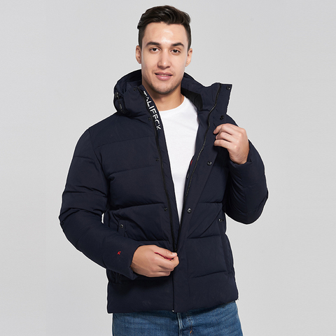 Chaqueta de invierno para hombre, Parka gruesa y cálida, chaquetas con capucha de abrigo, ropa de marca de alta calidad, prendas de vestir a prueba de viento, impermeable, 2022 ► Foto 1/6