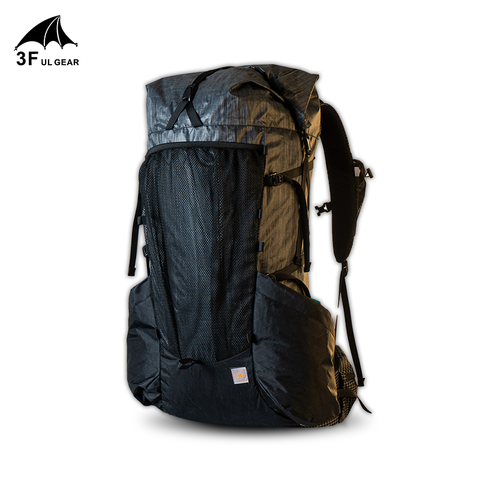 Mochila ultraligera 3F UL GEAR para hombre y mujer, Marco YUE 45 + 10L, para exteriores, senderismo, Camping, viaje ligero, senderismo ► Foto 1/6