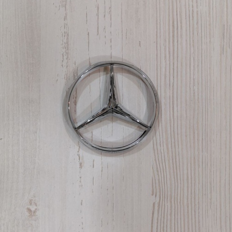 Emblema logo insignia Mercedes 9 cm nuevo no original ► Foto 1/3