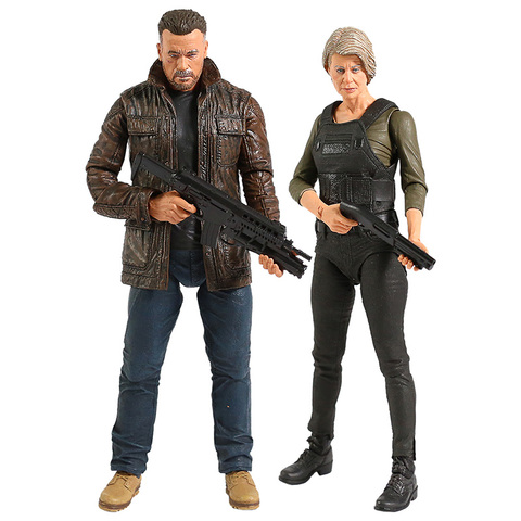 NECA Terminator oscuro destino T-800 Arnold Schwarzenegger Sarah Connor endoesqueleto figura de acción de juguete de modelos coleccionables ► Foto 1/1