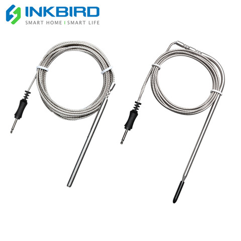 Inkbird-Sonda de acero inoxidable para barbacoa, termómetro inalámbrico para barbacoa, horno, sonda para carne, para IRF-2SA, 1 ud. ► Foto 1/4